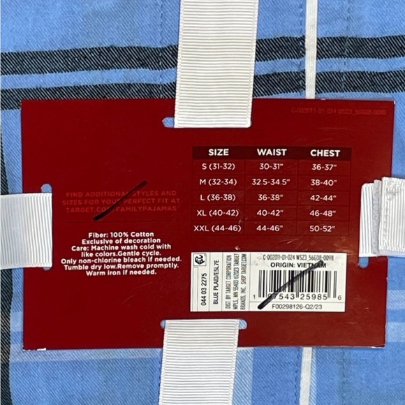 **SALE** WONDERSHOP - Men’s 2-Piece Pajama Set. - Picture 6 of 6